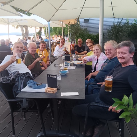 Apres Blues Get Together im Biergarten